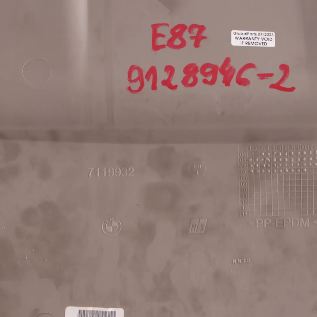 Front Seat Panel BMW E81 E82 E87 LCI E88 Rear Panel Beige to with Part number 9128946 Front Seat Panel BMW E81 E82 E87 LCI E88 Rear Panel Beige - SKU 9128946-2 - Part number 9128946