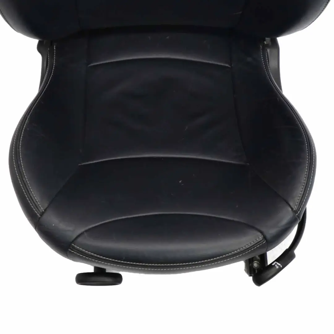  Sedile Mini R50 R52 R53 Riscaldato Sinistro Pelle Blu Scuro Cuciture Bianche - SKU 9128961-1 - Numero di parte 9128961