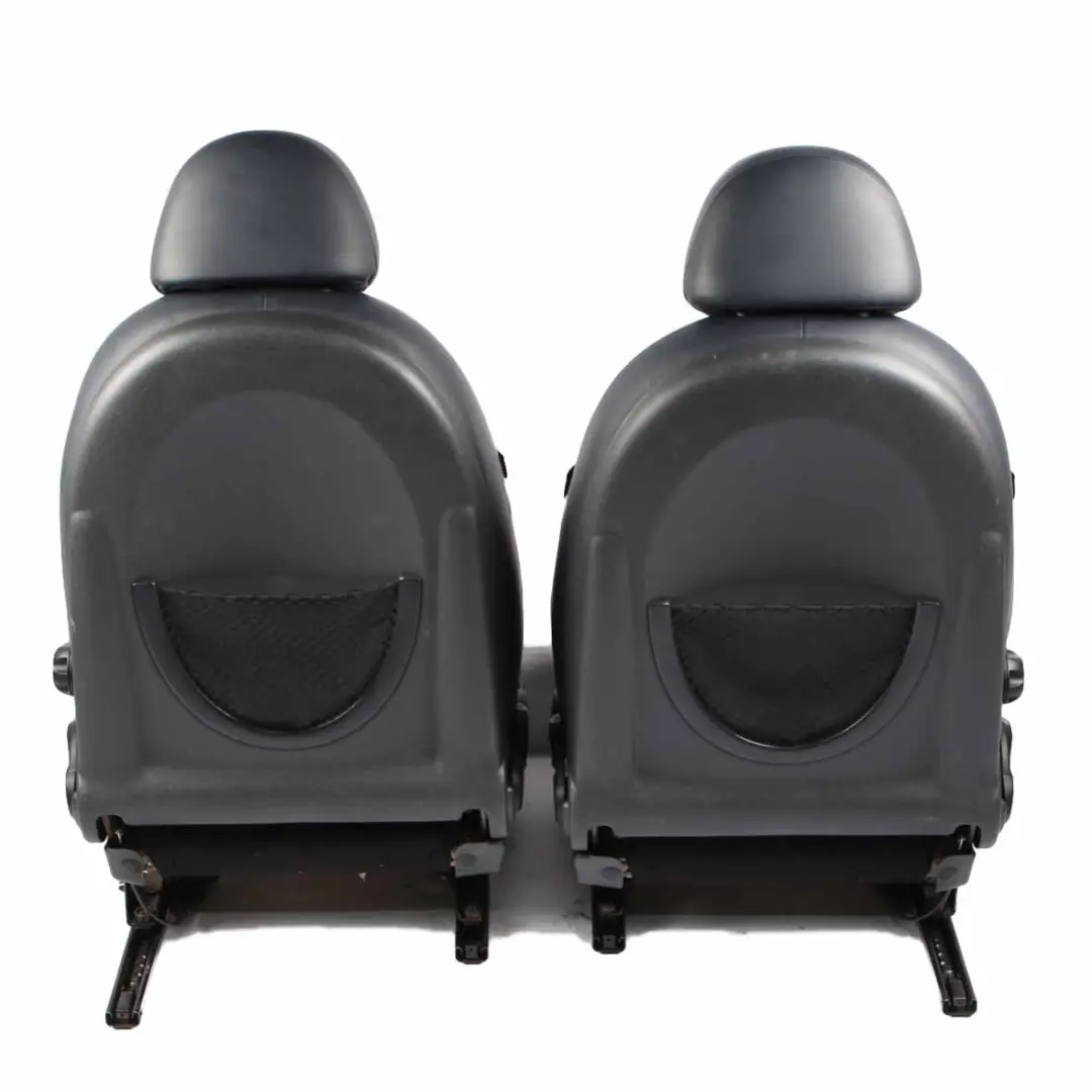 Leather Seats Mini R52 Convertible Sport Front Rear Right Left Seat Orange Seam to with Part number 9128973 Leather Seats Mini R52 Convertible Sport Front Rear Right Left Seat Orange Seam - SKU 9128973-1 - Part number 9128973