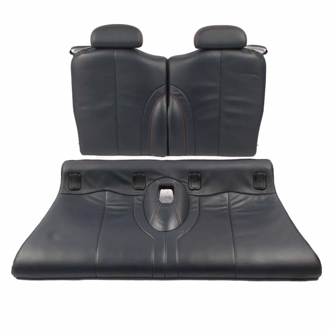 Leather Seats Mini R52 Convertible Sport Front Rear Right Left Seat Orange Seam to with Part number 9128973 Leather Seats Mini R52 Convertible Sport Front Rear Right Left Seat Orange Seam - SKU 9128973-1 - Part number 9128973