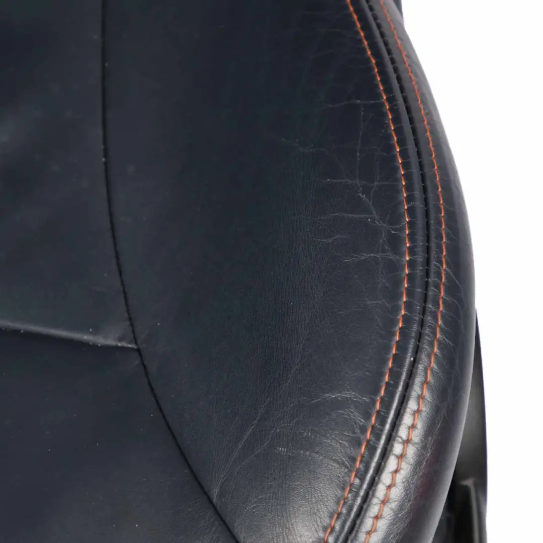 Leather Seats Mini R52 Convertible Sport Front Rear Right Left Seat Orange Seam to with Part number 9128973 Leather Seats Mini R52 Convertible Sport Front Rear Right Left Seat Orange Seam - SKU 9128973-1 - Part number 9128973