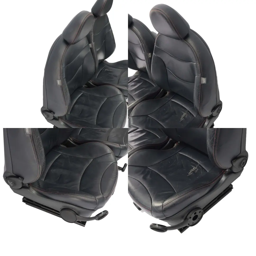 Sedili Pelle Sedile Dx SX Blu Scuro Cucitura Arancione per Mini Cooper R50 R52 Sport con numero di parte 9128973 Mini Cooper R50 R52 Sport Sedili Pelle Sedile Dx SX Blu Scuro Cucitura Arancione - SKU 9128973 - Numero di parte 9128973