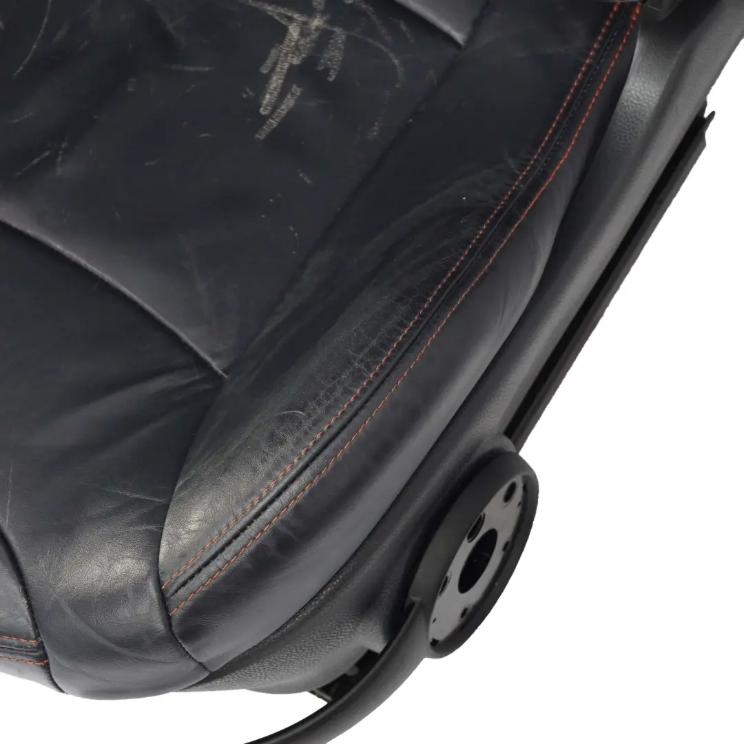 Mini Cooper R50 R52 Sport Sitze Leder Sitz Rechts Links Dark Blue Naht Orange - SKU 9128973 - Teilenummer 9128973