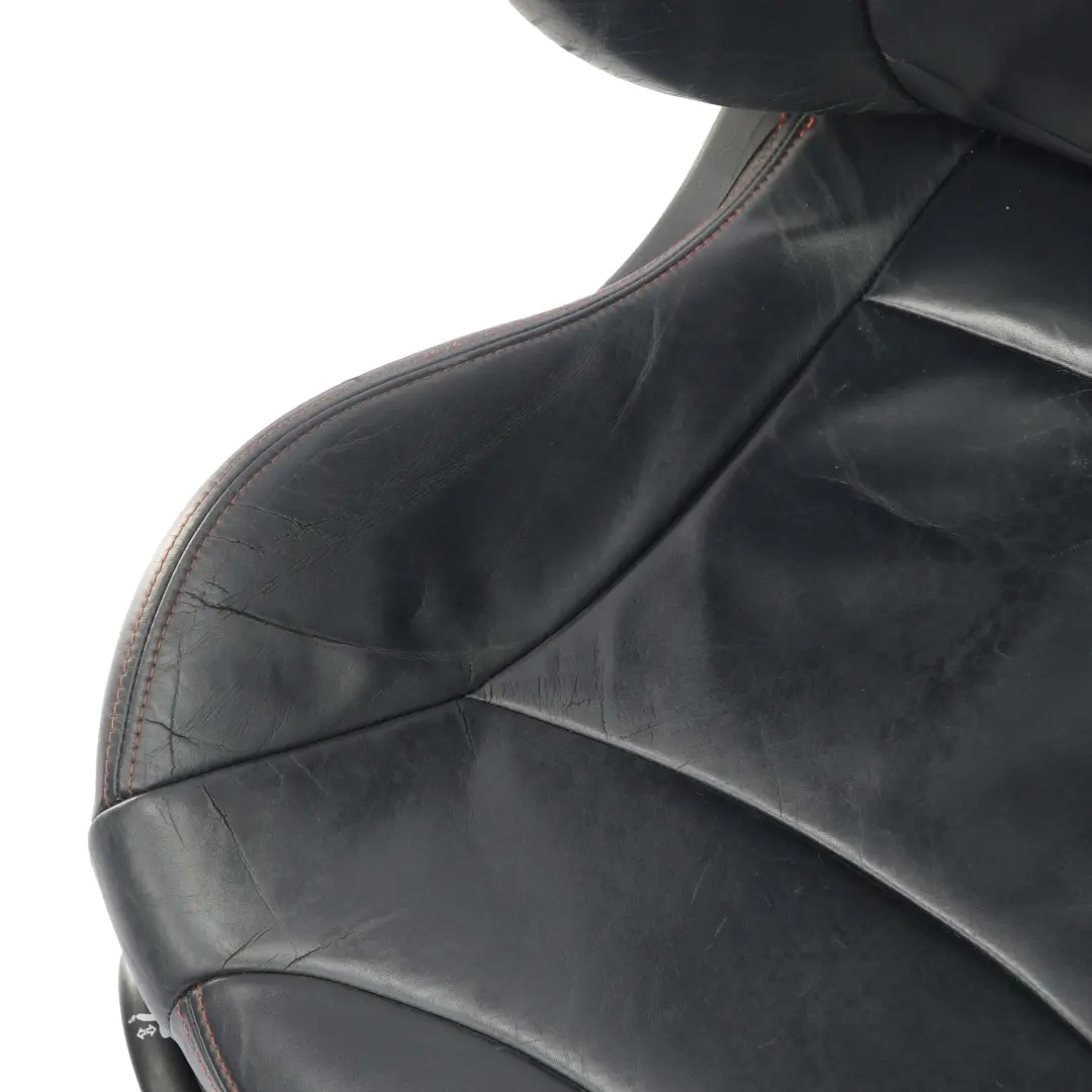 Front Seats Right Left Seat Leather Orange Seam to Mini Cooper R50 R52 R53 Sport with Part number 9128973 Mini Cooper R50 R52 R53 Sport Front Seats Right Left Seat Leather Orange Seam - SKU 9128973 - Part number 9128973