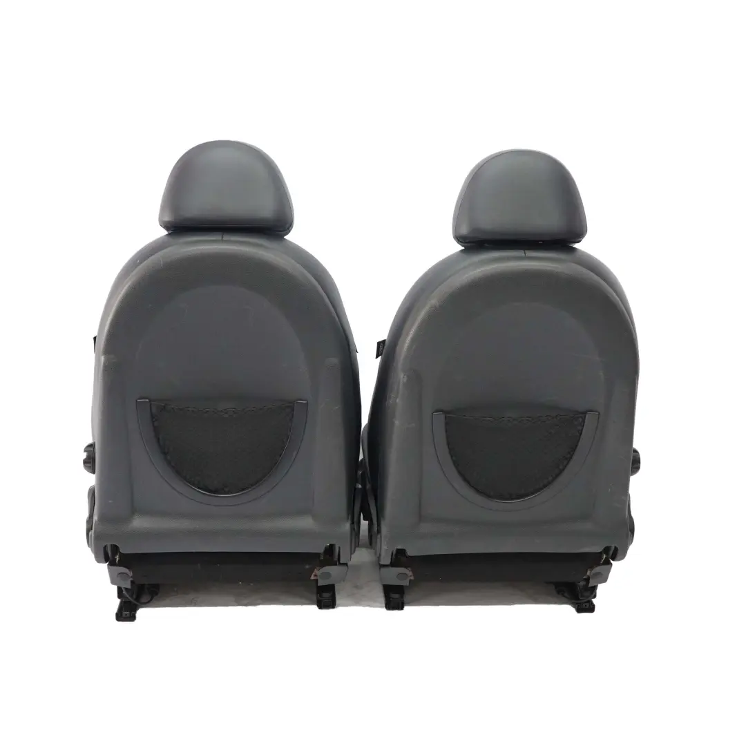 Mini Cooper R50 R52 Sport Sitze Leder Sitz Rechts Links Dark Blue Naht Orange - SKU 9128973 - Teilenummer 9128973