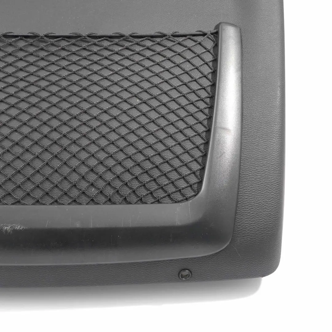 Revetement de panneau de garniture du dossier du siege avant gauche Noir pour BMW E93 à propos du numéro de pièce 9129406 BMW E93 Revetement de panneau de garniture du dossier du siege avant gauche Noir - SKU 9129406-1 - Numéro de pièce 9129406