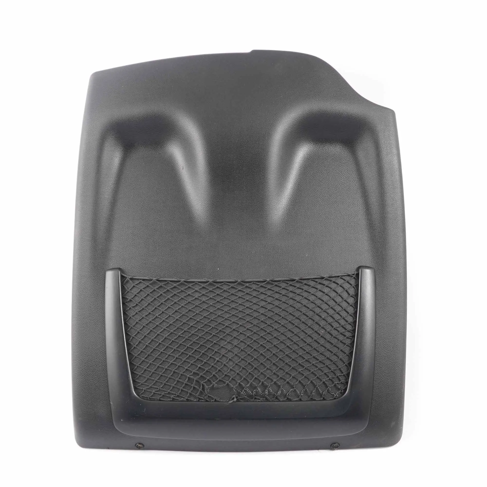 BMW E93 Revetement de panneau de garniture du dossier du siege avant gauche Noir