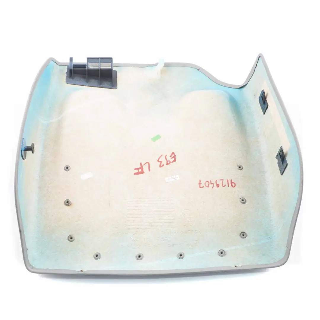  Respaldo Asiento BMW E93 Delantero Izquierdo Revestimiento Panel Respaldo Gris - SKU 9129407 - Número de pieza 9129407