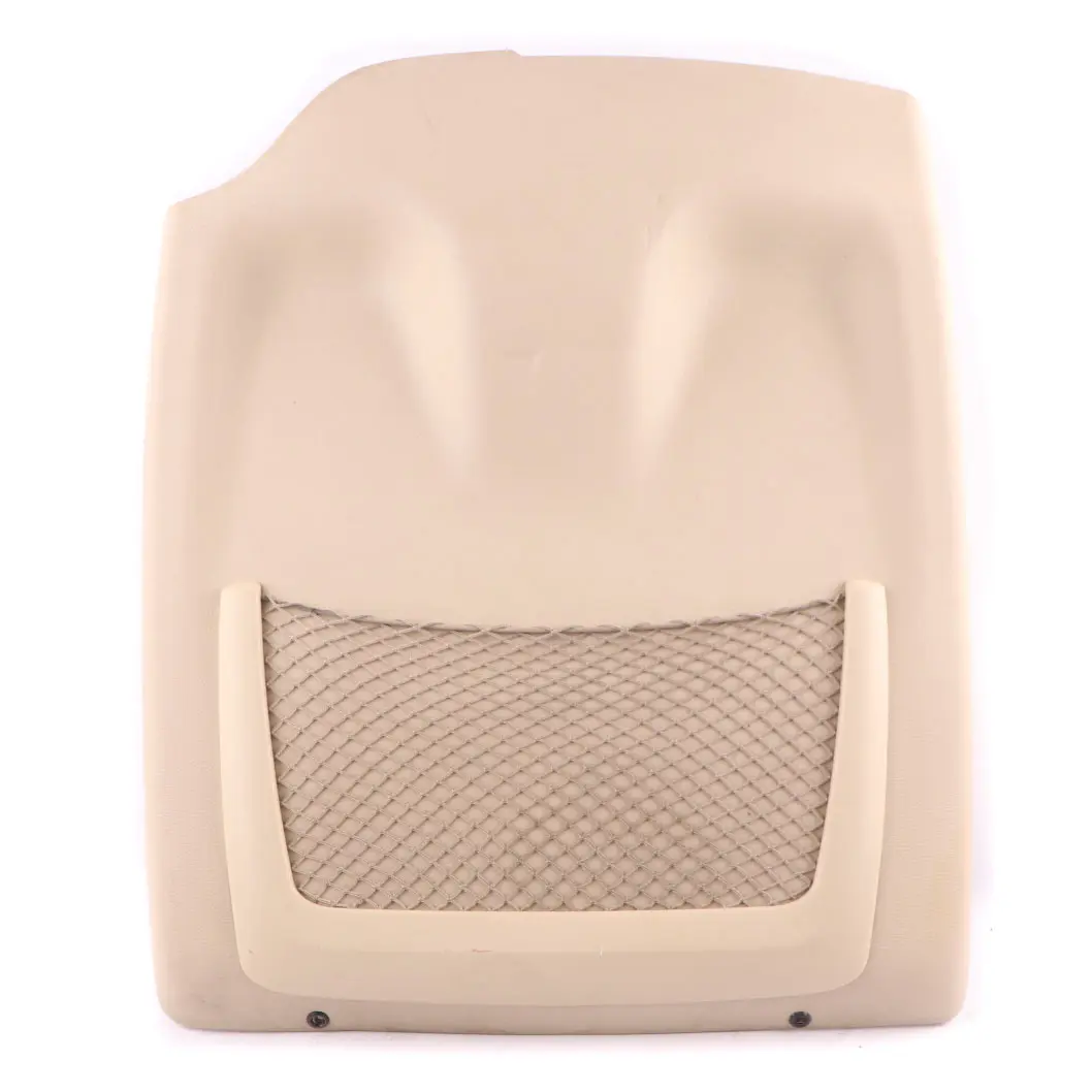 Panel Front Seat Panel With Net Bag Cremebeige to BMW 3 Series E93 Rear with Part number 9129409 BMW 3 Series E93 Rear Panel Front Seat Panel With Net Bag Cremebeige - SKU 9129409-1 - Part number 9129409