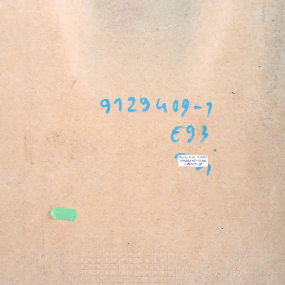 Panel Front Seat Panel With Net Bag Cremebeige to BMW 3 Series E93 Rear with Part number 9129409 BMW 3 Series E93 Rear Panel Front Seat Panel With Net Bag Cremebeige - SKU 9129409-1 - Part number 9129409