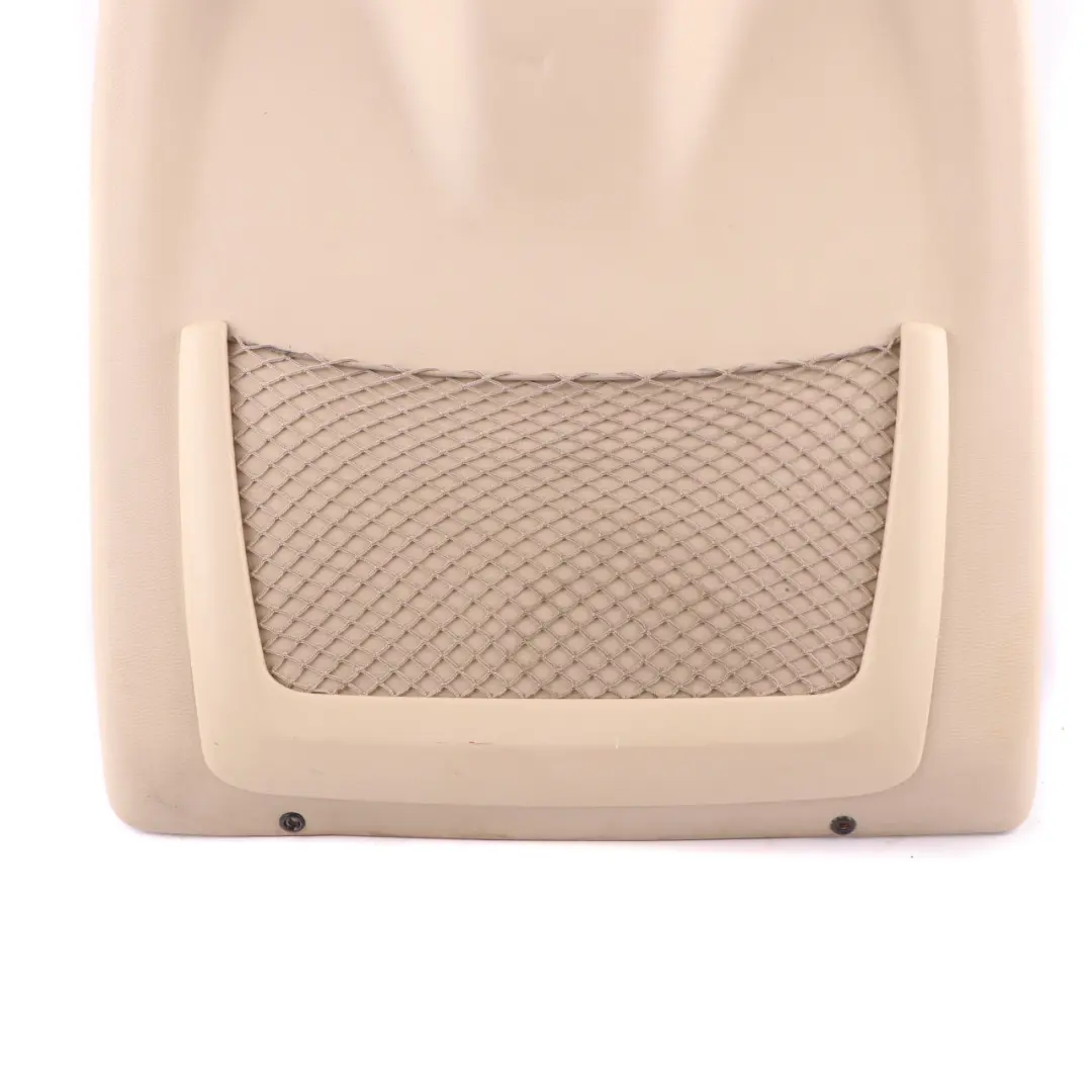 Panel Front Seat Panel With Net Bag Cremebeige to BMW 3 Series E93 Rear with Part number 9129409 BMW 3 Series E93 Rear Panel Front Seat Panel With Net Bag Cremebeige - SKU 9129409-1 - Part number 9129409