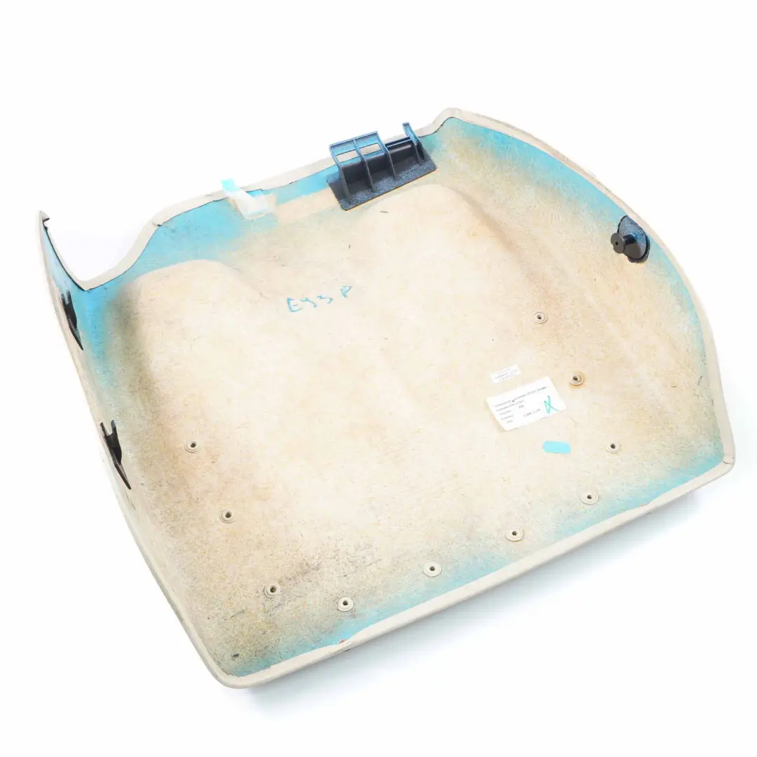 Front Right Seat O/S Rear Panel With Bag Cream Beige to BMW E93 Convertible with Part number 9129410 BMW E93 Convertible Front Right Seat O/S Rear Panel With Bag Cream Beige - SKU 9129410 - Part number 9129410