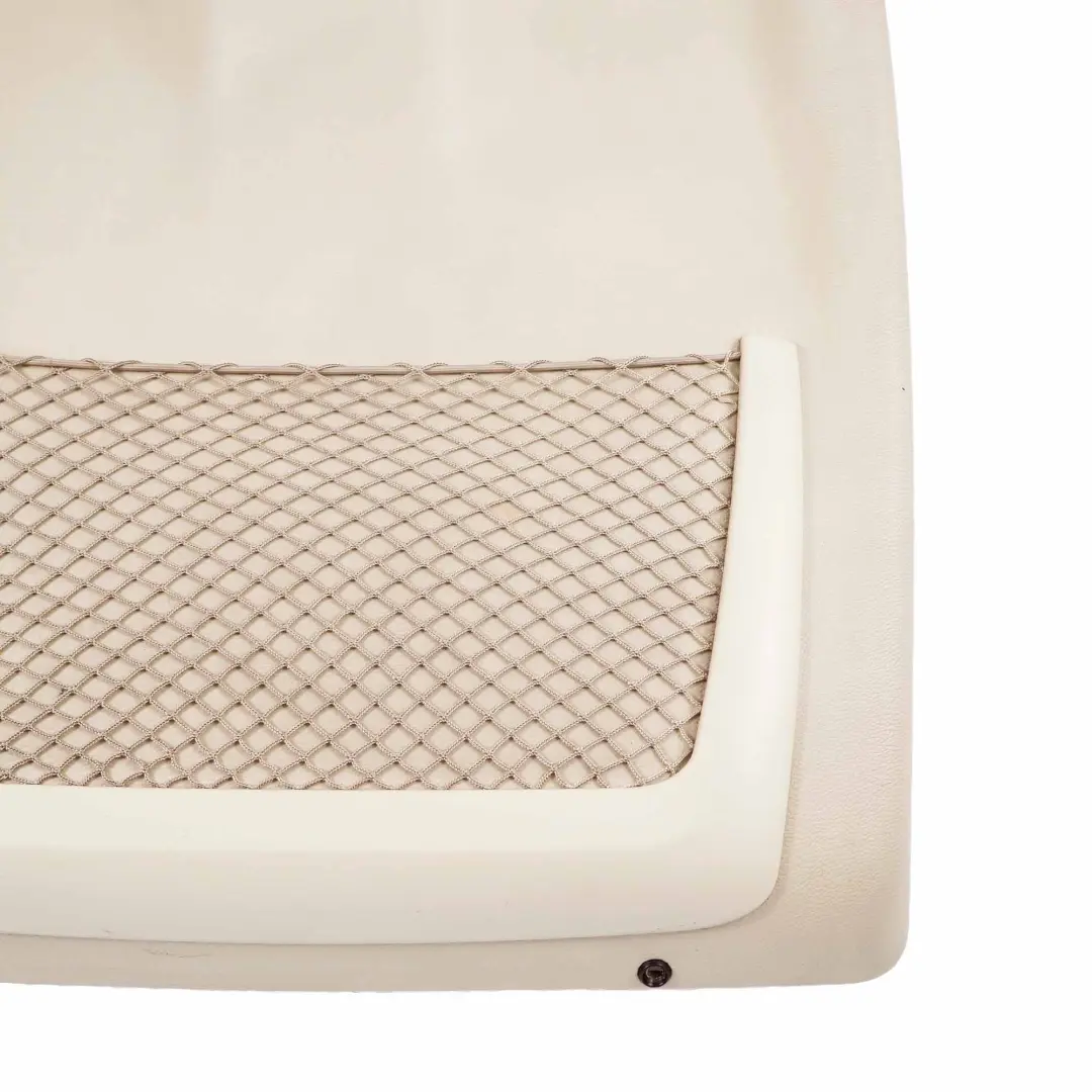 Front Right Seat O/S Rear Panel With Bag Cream Beige to BMW E93 Convertible with Part number 9129410 BMW E93 Convertible Front Right Seat O/S Rear Panel With Bag Cream Beige - SKU 9129410 - Part number 9129410