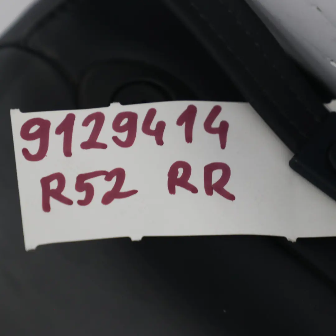 Mini R52 Cabrio Dossier de Siège Arrière Droite Housse Cuir Bleu Foncé - SKU 9129414 - Numéro de pièce 9129414