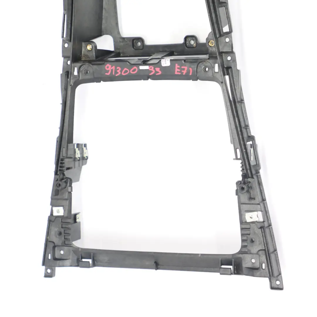 Centre Console Carrier Trim Frame Bracket Support Mount to BMW X6 E71 with Part number 9130093 BMW X6 E71 Centre Console Carrier Trim Frame Bracket Support Mount - SKU 9130093 - Part number 9130093