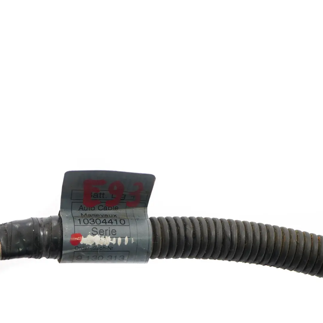 BMW E93 Convertible Klema Kabel Przewód Plus Plusowy Akumulatora - SKU 9130313 - Numer Części 9130313