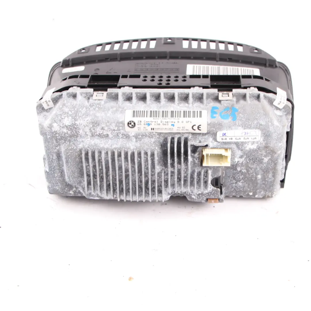 BMW E65 E66 Dashboard Control Display Screen 8,8" Control Unit - SKU 9130563 - Part number 9130563
