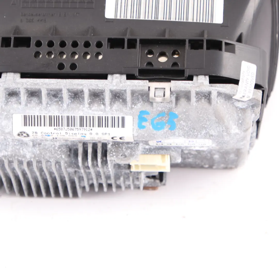 BMW E65 E66 Dashboard Control Display Screen 8,8" Control Unit - SKU 9130563 - Part number 9130563
