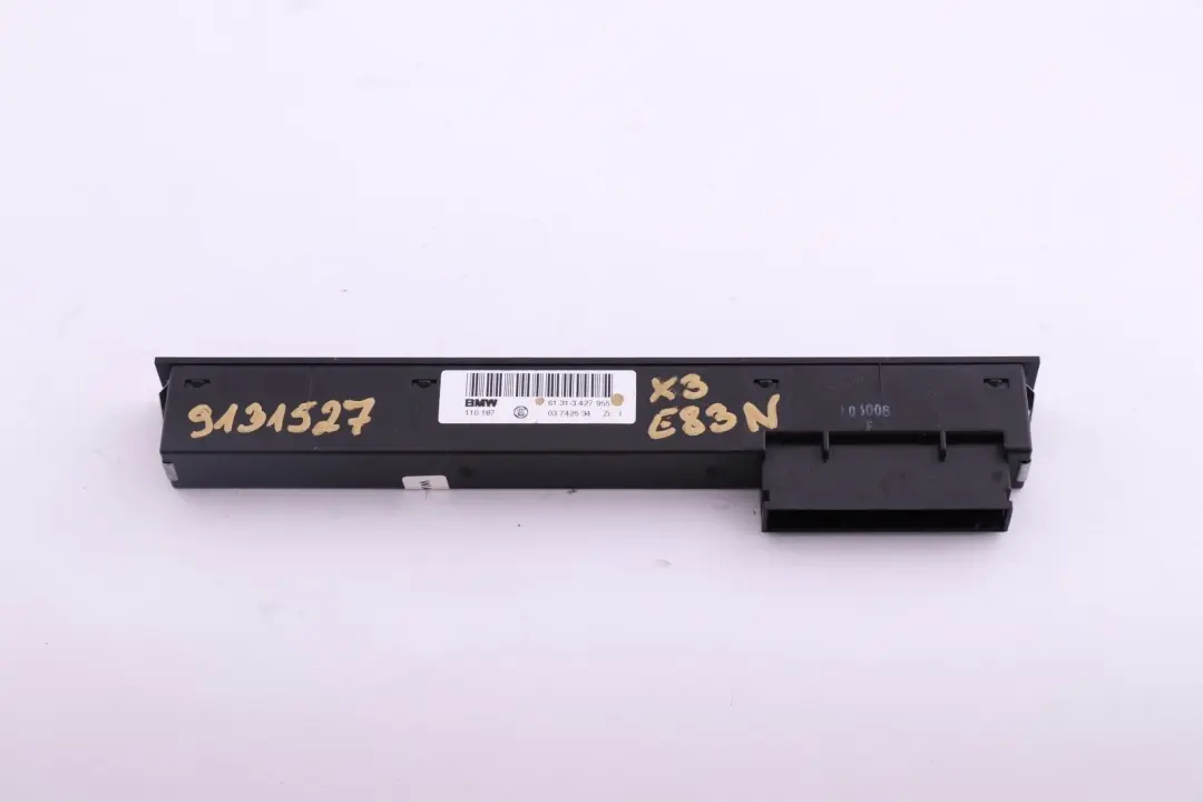 BMW X3 E83 LCI Lot Centre de Commutation Console Centrale Dtc Pdc 3427955 - SKU 9131527 - Numéro de pièce 9131527