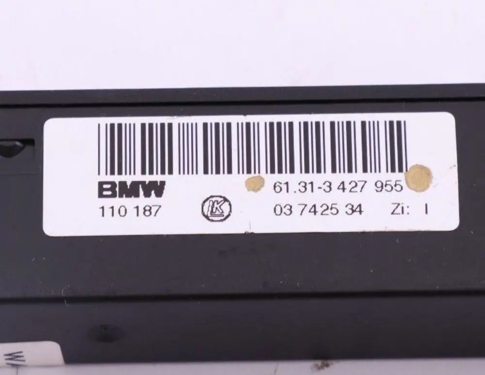 BMW X3 Series E83 LCI Centre Console DTC PDC Switch Center Cluster 3427955 - SKU 9131527 - Part number 9131527