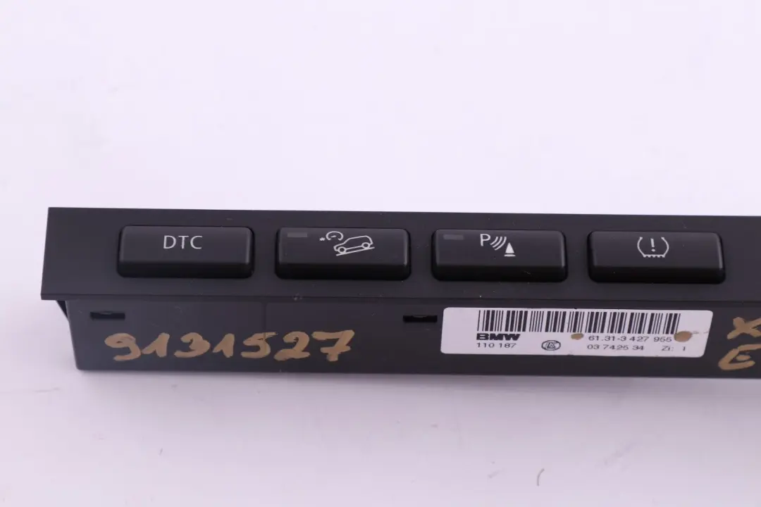 BMW X3 E83 LCI Centre Console DTC PDC Switch Center Cluster 3427955 - SKU 9131527 - Part number 9131527