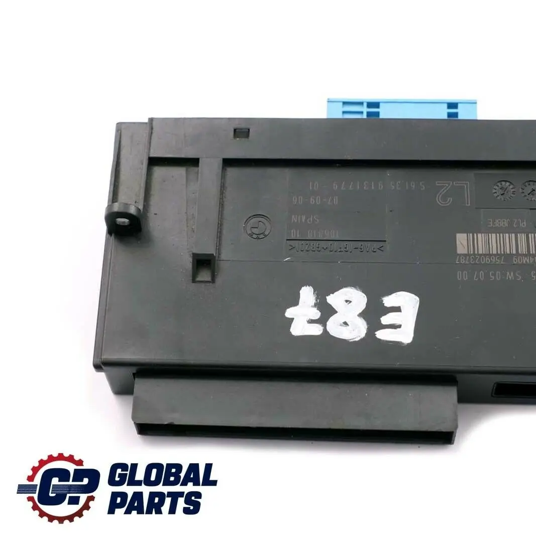 BMW E87 ECU Bpdy Controllo Modulo L2 Centralina Jbbfe PL2 - SKU 9131779 - Numero di parte 9131779
