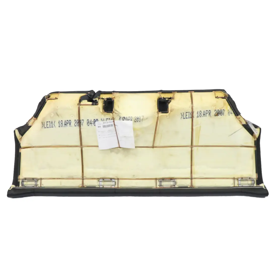BMW E81 Coupe Rücksitz Innenraum Sitzbank Couch Schwarz Leder Boston - SKU 9131879-1 - Teilenummer 9131879