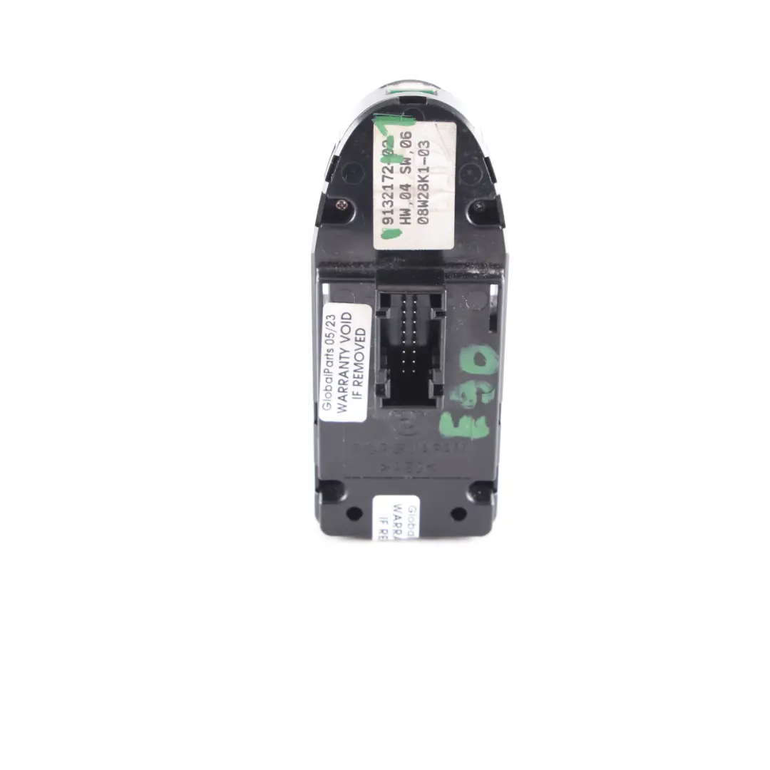 Window Lifter Switch Driver's Side Control Panel Button to BMW E92 with Part number 9132172 BMW E92 Window Lifter Switch Driver's Side Control Panel Button - SKU 9132172-1 - Part number 9132172