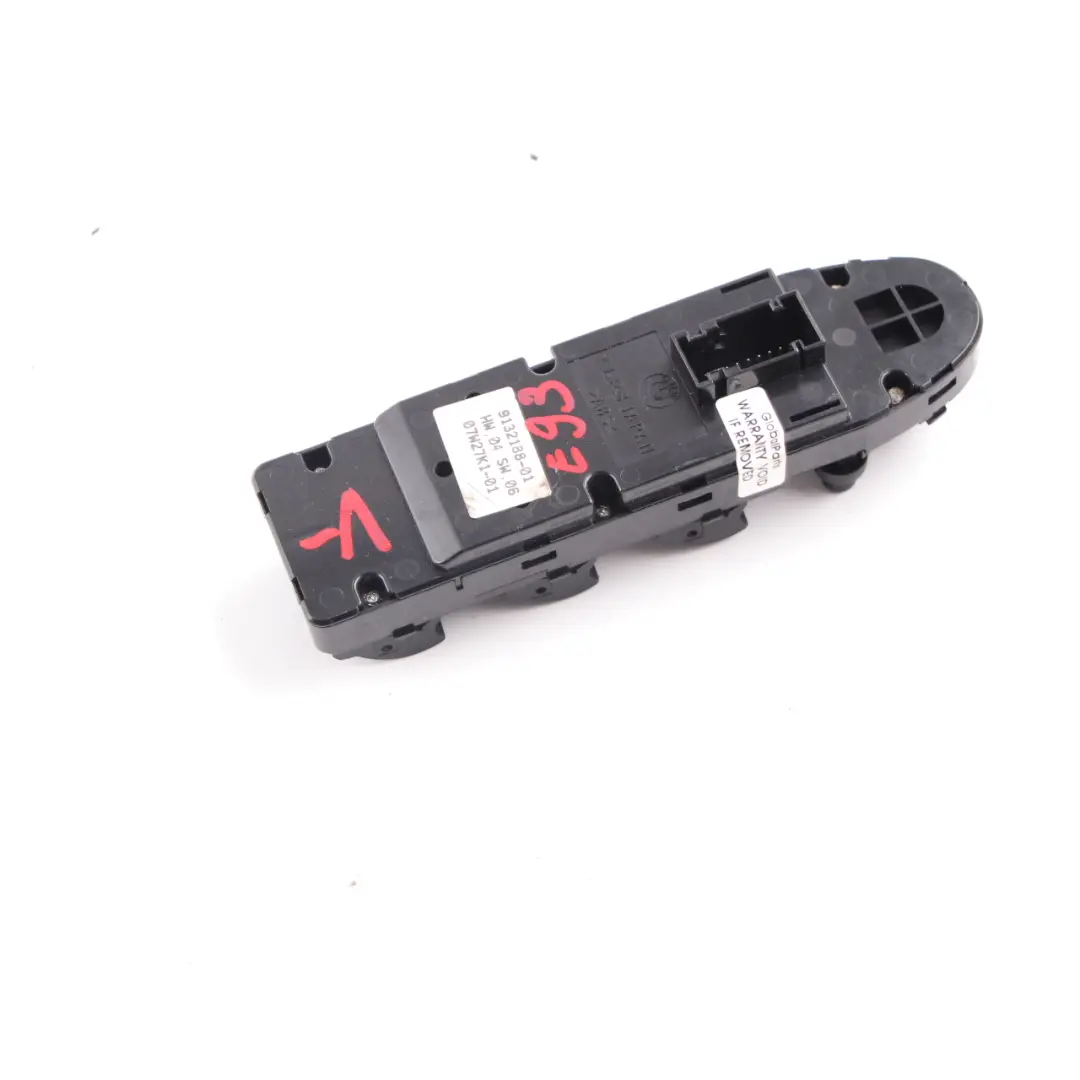 BMW E93 Switch Window Lifter Driver's Side Power Fold Auto Dip - SKU 9132188-1 - Part number 9132188