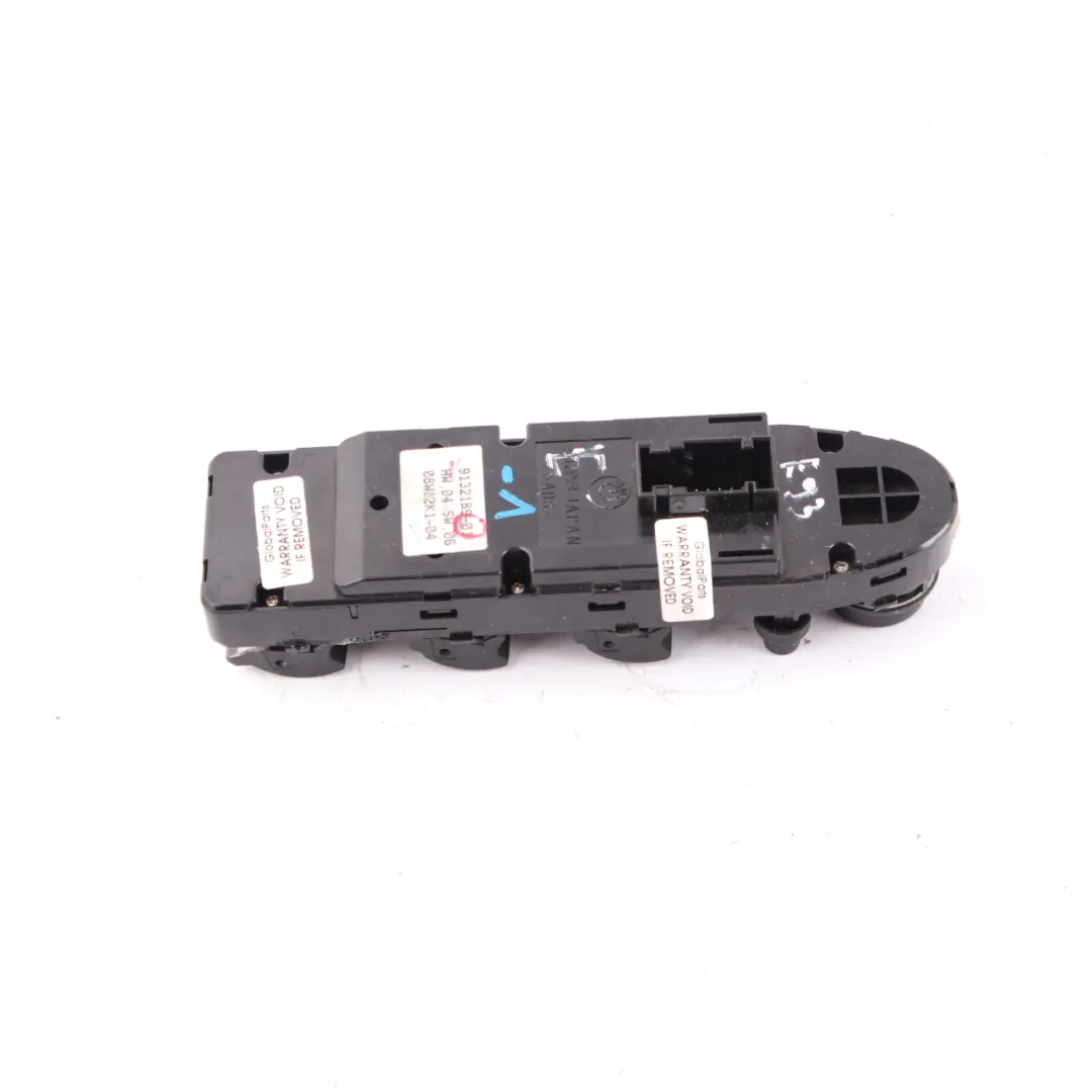 Window Lifter Switch BMW E93 Driver's Side Button Power Fold to with Part number 9132189 Window Lifter Switch BMW E93 Driver's Side Button Power Fold - SKU 9132189-1 - Part number 9132189