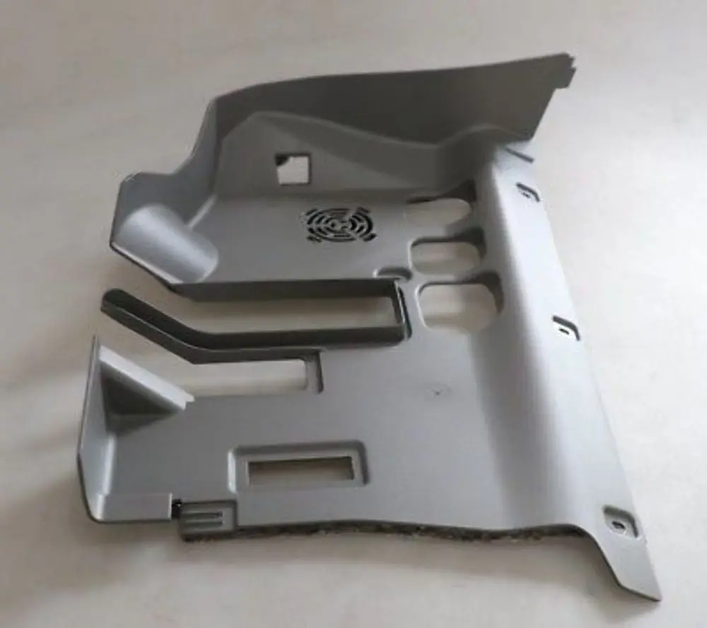 Trim Panel Foot Controls Bottom Grey to BMW 3 Series E90 E91 E92 E93 with Part number 9132556 BMW 3 Series E90 E91 E92 E93 Trim Panel Foot Controls Bottom Grey - SKU 9132556-3 - Part number 9132556