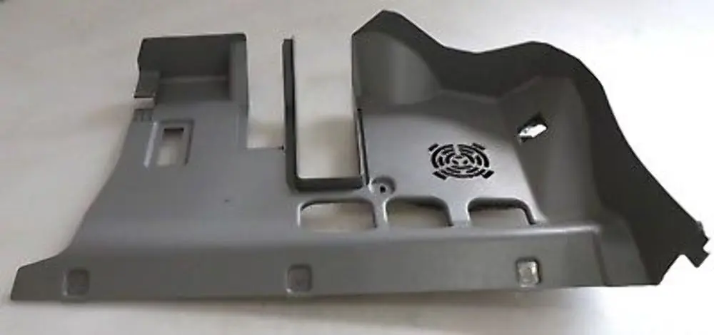 Trim Panel Foot Controls Bottom Grey to BMW 3 Series E90 E91 E92 E93 with Part number 9132556 BMW 3 Series E90 E91 E92 E93 Trim Panel Foot Controls Bottom Grey - SKU 9132556-3 - Part number 9132556