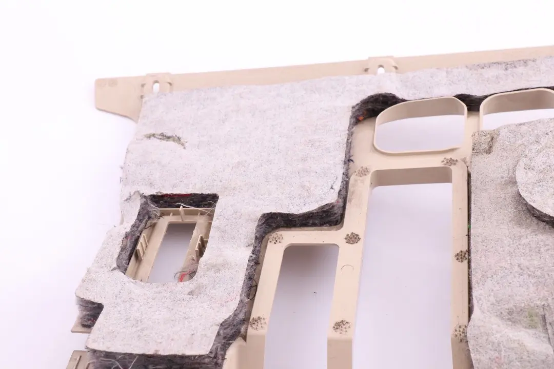 BMW 3 Series E92 E93 LCI Driver Trim Panel Foot Controls Cream Beige - SKU 9132560 - Part number 9132560