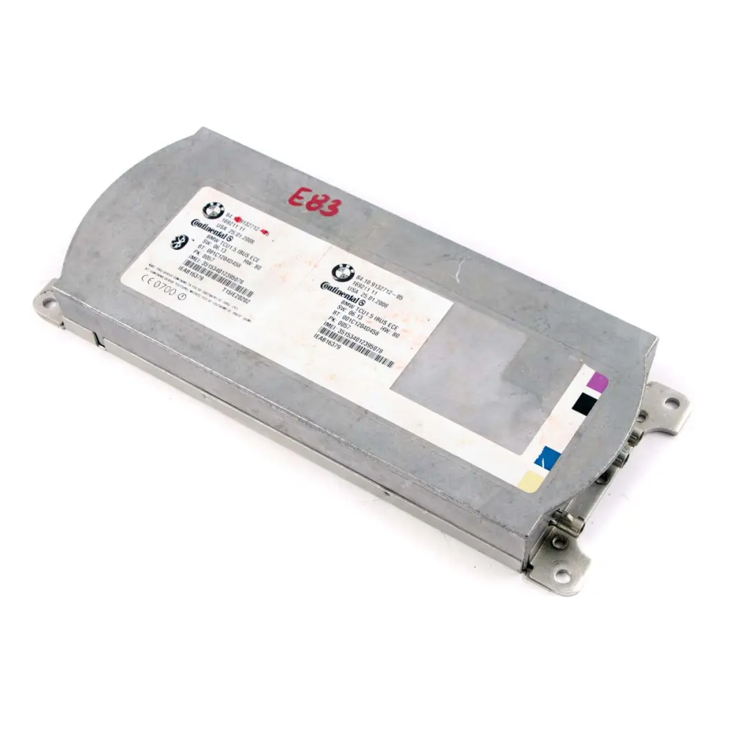 BMW X3 X5 E83 E53 Telematics Control Unit Module GSM - SKU 9132712 - Part number 9132712