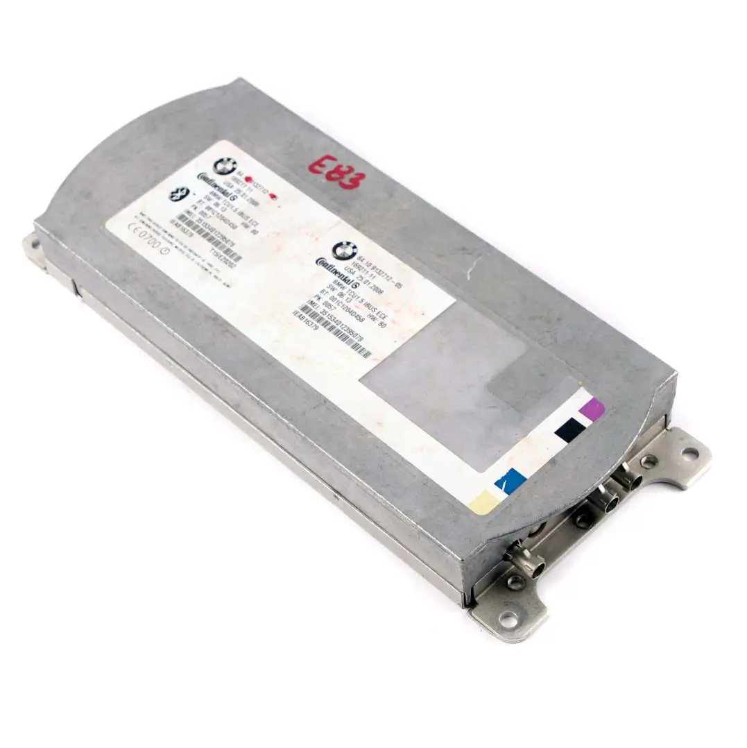 BMW X3 E83 E53 Unidad De Control Telematico Modulo GSM - SKU 9132712 - Número de pieza 9132712
