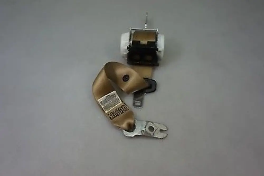 BMW 5 Series E60 E60 LCI Rear Upper Safety Seat Belt Beige - SKU 9132816 - Part number 9132816