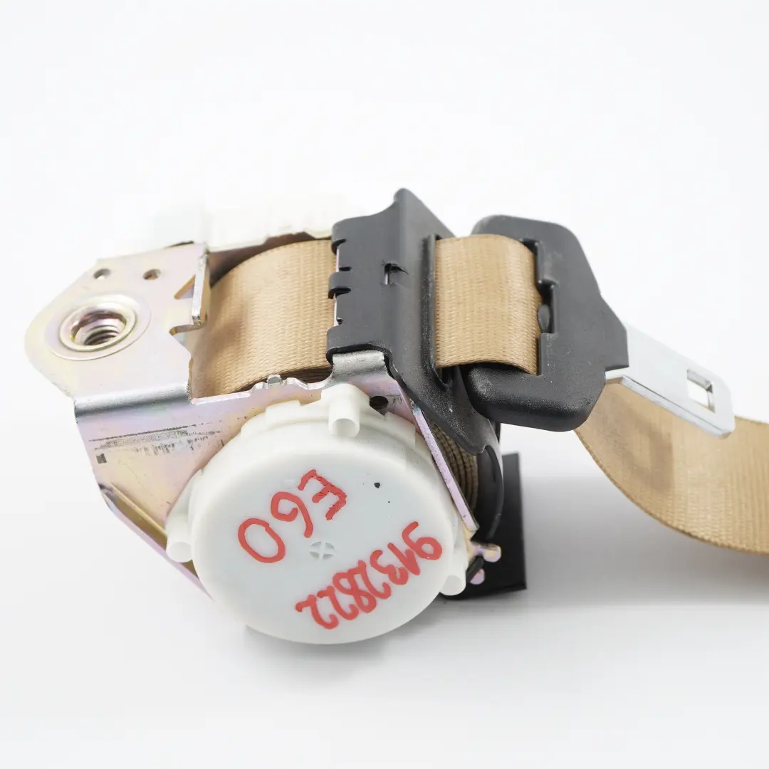BMW E60 Ceinture De Sécurité Arrière Supérieure Centrale Beige - SKU 9132822 - Numéro de pièce 9132822