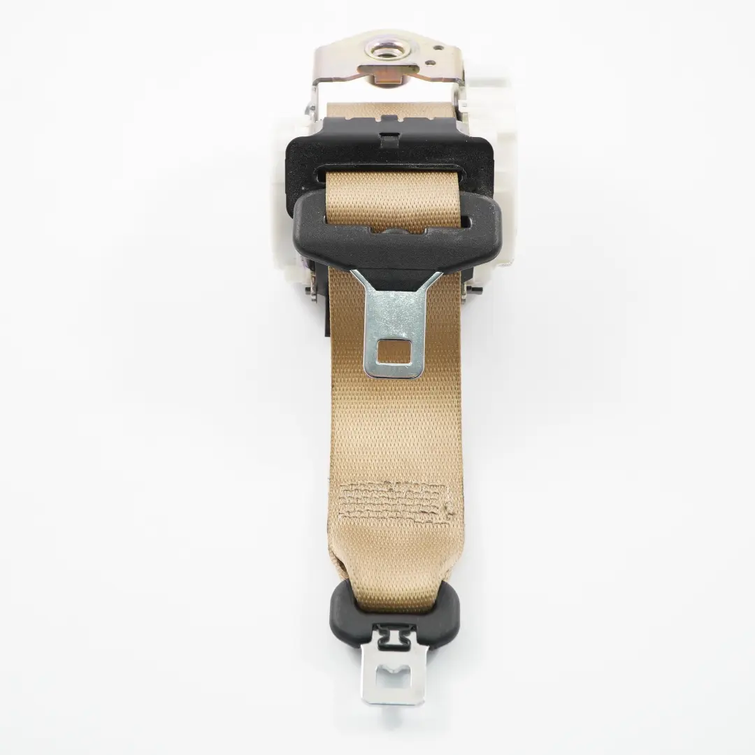 BMW E60 Cinturón Seguridad Central Trasero Superior Beige - SKU 9132822 - Número de pieza 9132822