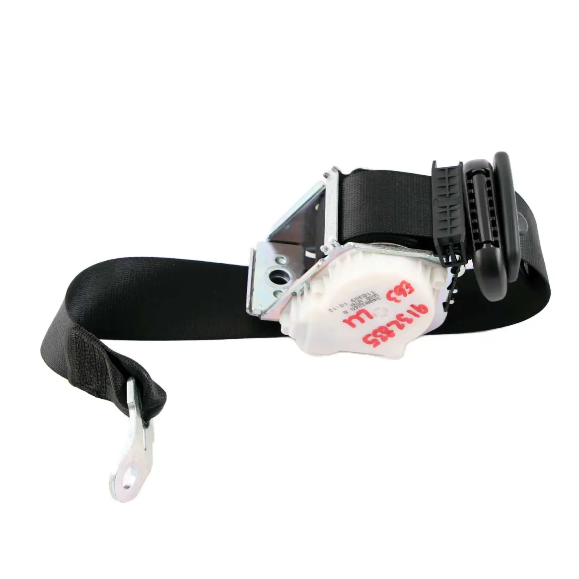 BMW 6 E63 E64 Ceinture supérieure siège arrière gauche droite Noir 9132835