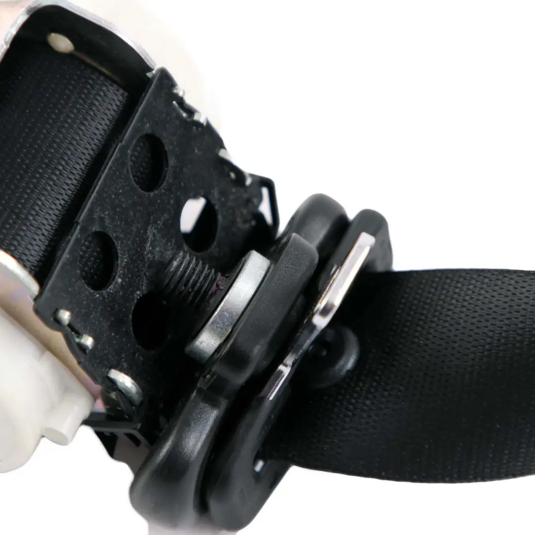 BMW 6 E63 E64 Rear Left Right N/O/S Seat Upper Belt Seatbelt Black - SKU 9132835 - Part number 9132835