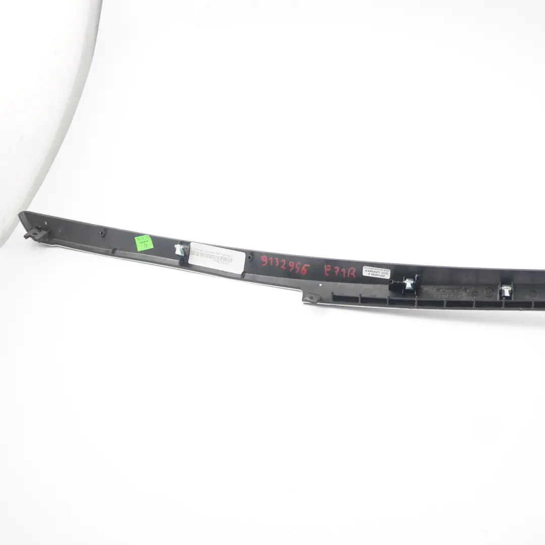  Embellecedor Consola Central BMW X5 E70 X6 E71 Derecha Alu Negro - SKU 9132956 - Número de pieza 9132956