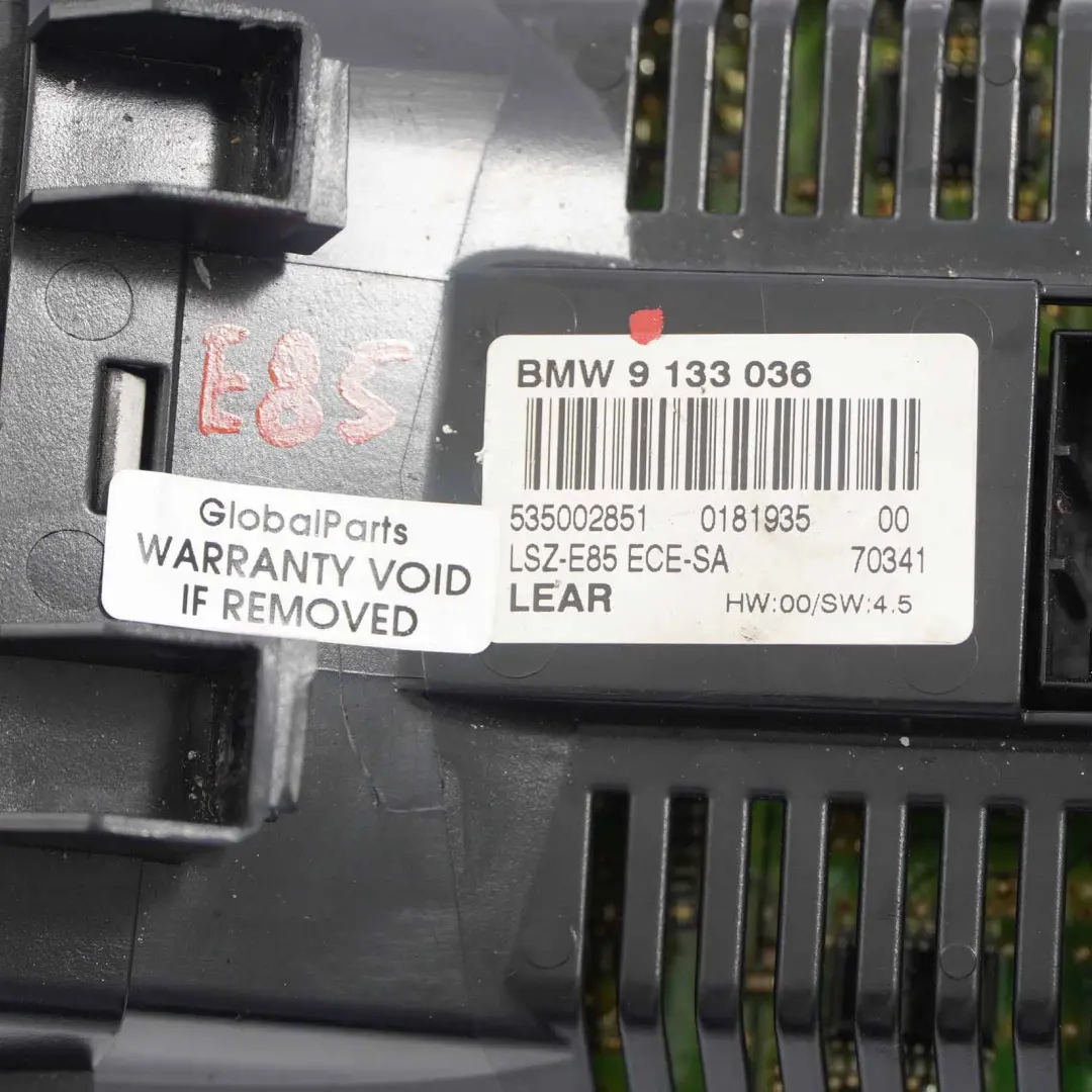  Interruttore dei fari BMW Z4 E85 E86 Elemento di controllo Lampada - SKU 9133036 - Numero di parte 9133036
