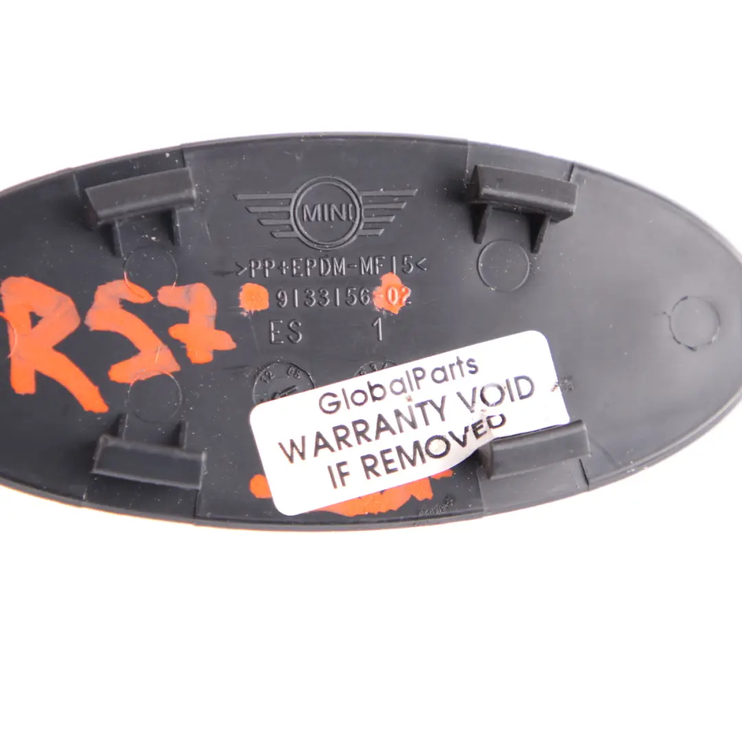 Mini R57 Cache De Plage Arrière Noir Gauche Droite - SKU 9133156 - Numéro de pièce 9133156