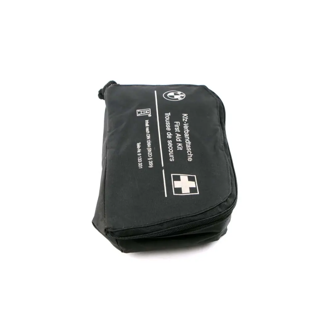 Universal First Aid Kit Medico di Emergenza Marsupio Nero per BMW con numero di parte 9133331 BMW Universal First Aid Kit Medico di Emergenza Marsupio Nero - SKU 9133331 - Numero di parte 9133331
