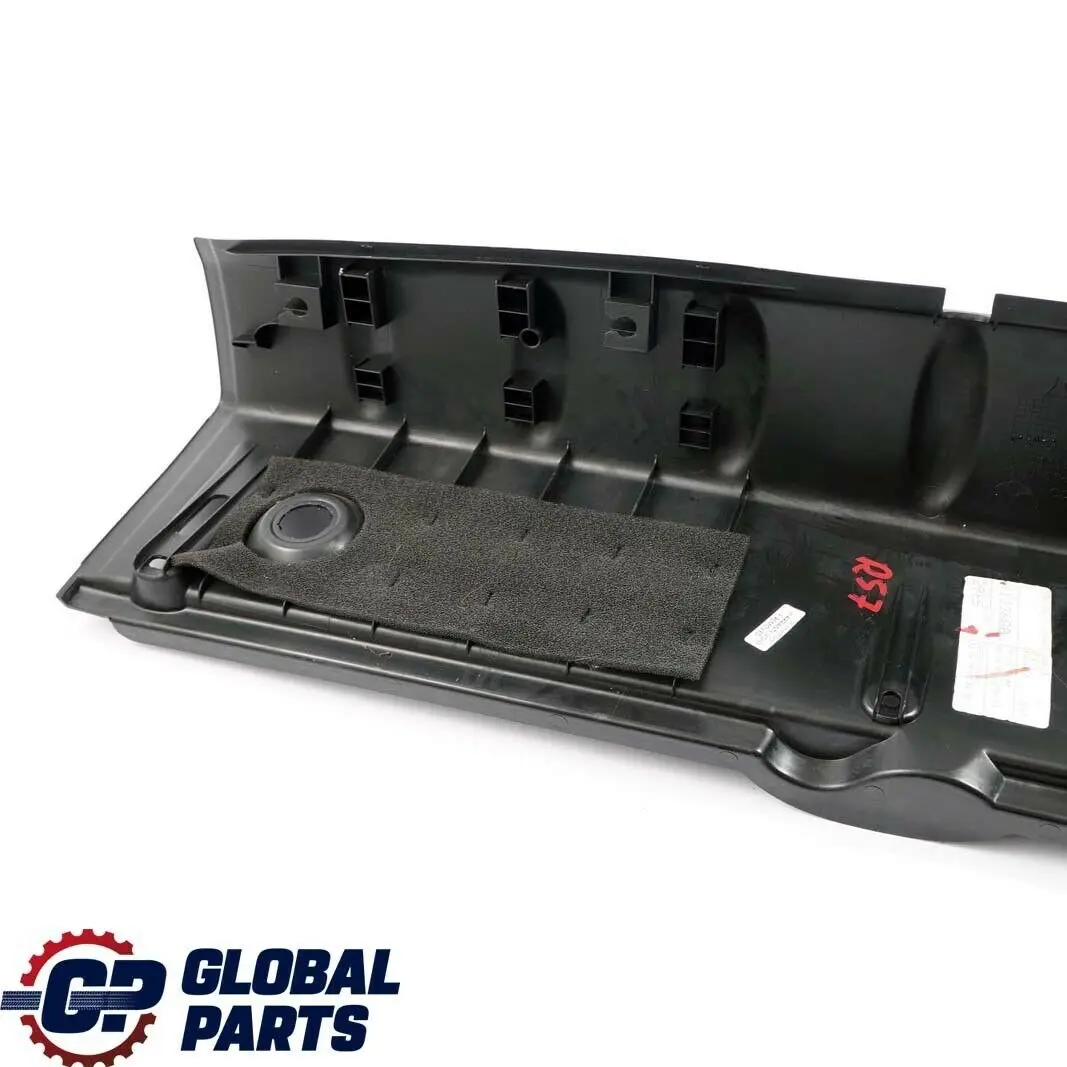 R57N LCI Cubremaletero Carga Maletero Negro para Mini Cooper R57 con número de pieza 9133688 Mini Cooper R57 R57N LCI Cubremaletero Carga Maletero Negro - SKU 9133688 - Número de pieza 9133688