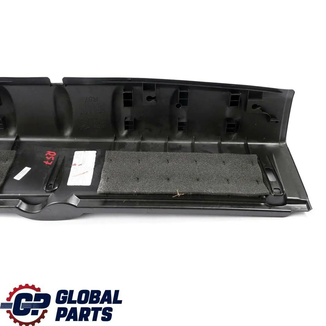 R57N LCI Trunk Luggage Loading Sill Cover Black to Mini Cooper R57 with Part number 9133688 Mini Cooper R57 R57N LCI Trunk Luggage Loading Sill Cover Black - SKU 9133688 - Part number 9133688