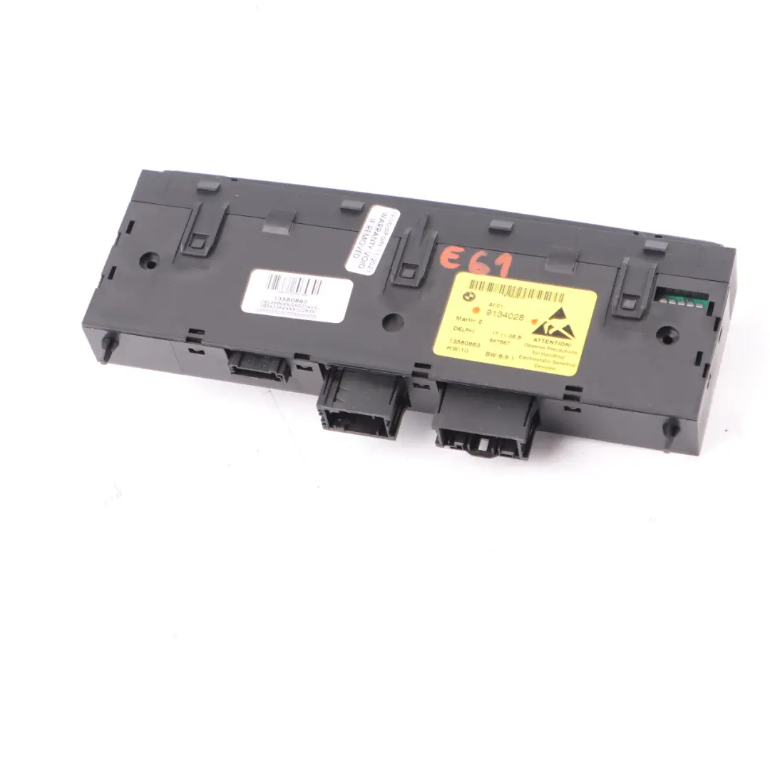 Centre Console Switch PDC DTC Heated Seats Control Panel to BMW E60 E61 with Part number 9134028 BMW E60 E61 Centre Console Switch PDC DTC Heated Seats Control Panel - SKU 9134028 - Part number 9134028