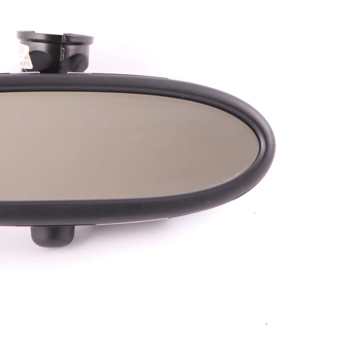 Rear View Mirror Mini R55 R56 Checkered Manual Interior Radio 868 - SKU 9134358-CHK - Part number 9134358