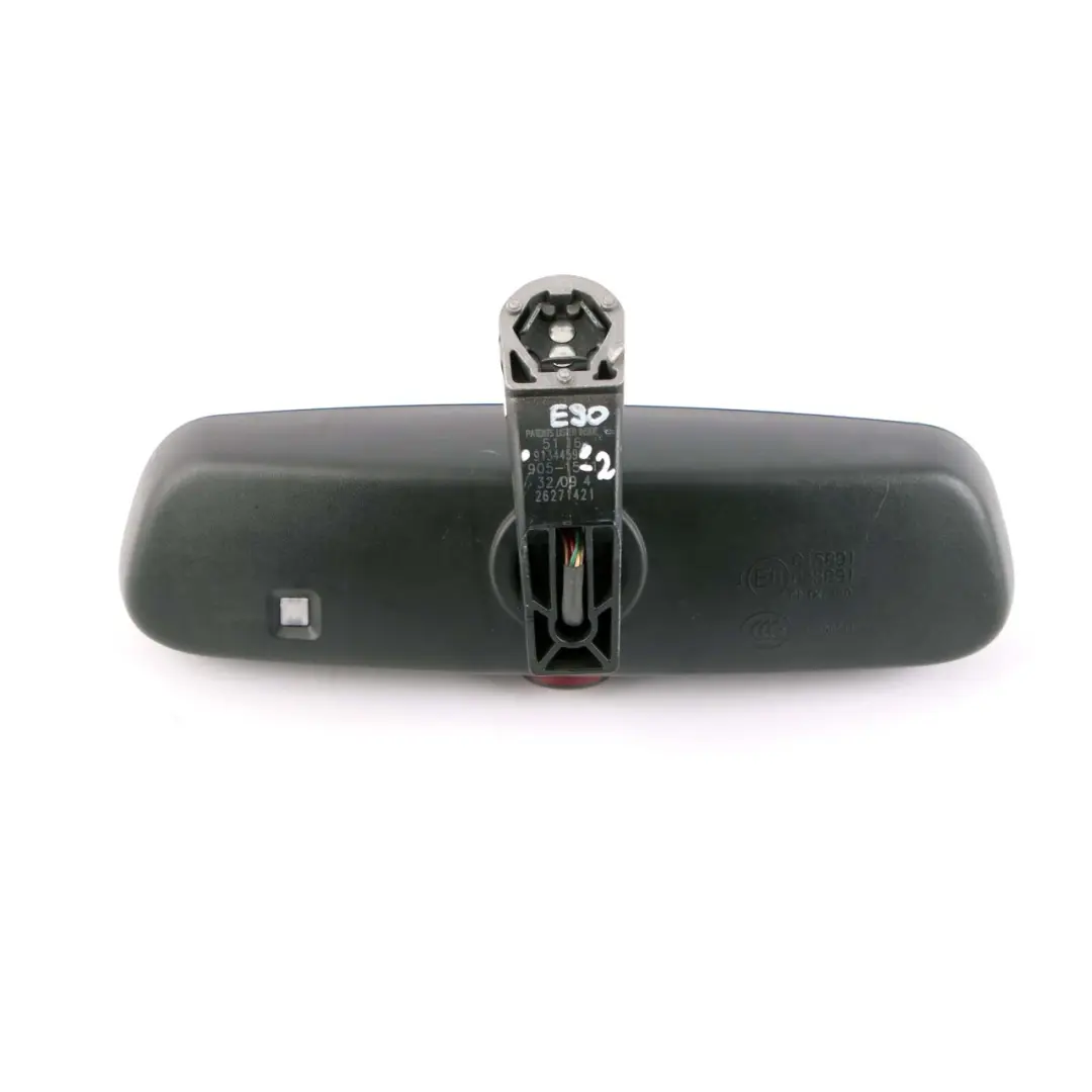 View Mirror Interior EC / LED to BMW E60 E61 E65 E90 E91 Rear with Part number 9134459 BMW E60 E61 E65 E90 E91 Rear View Mirror Interior EC / LED - SKU 9134459-2 - Part number 9134459