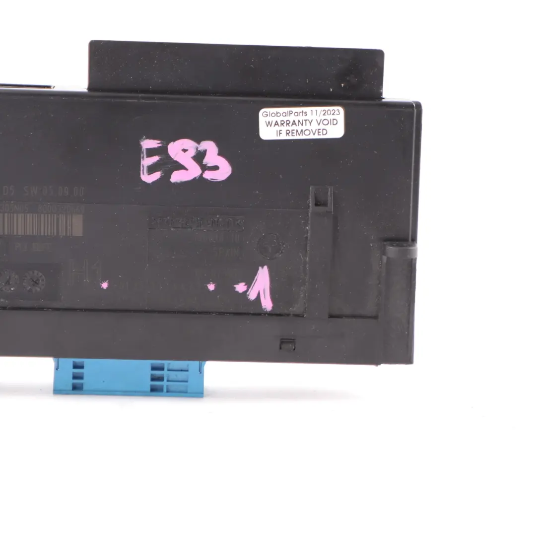 BMW E93 Moduł Sterownik Komfortu ECU PL2 JBBFE H1 - SKU 9134479-1 - Numer Części 9134479
